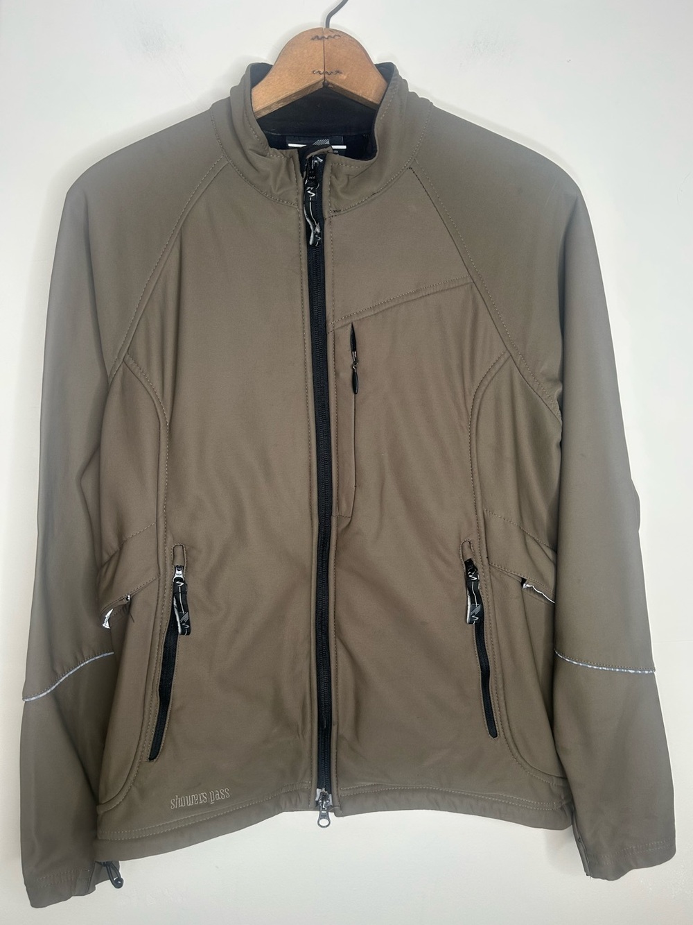 Showers Pass Cycling Rain Jacket Brown Men’s Small Portland Oregon